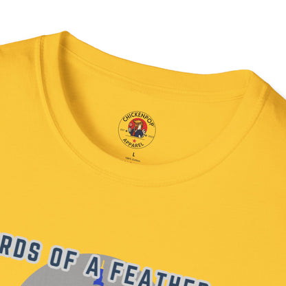 Birds of a Feather Storm Together T-Shirt – Funny Political Satire Tee for Free Thinkers & Rebel Minds