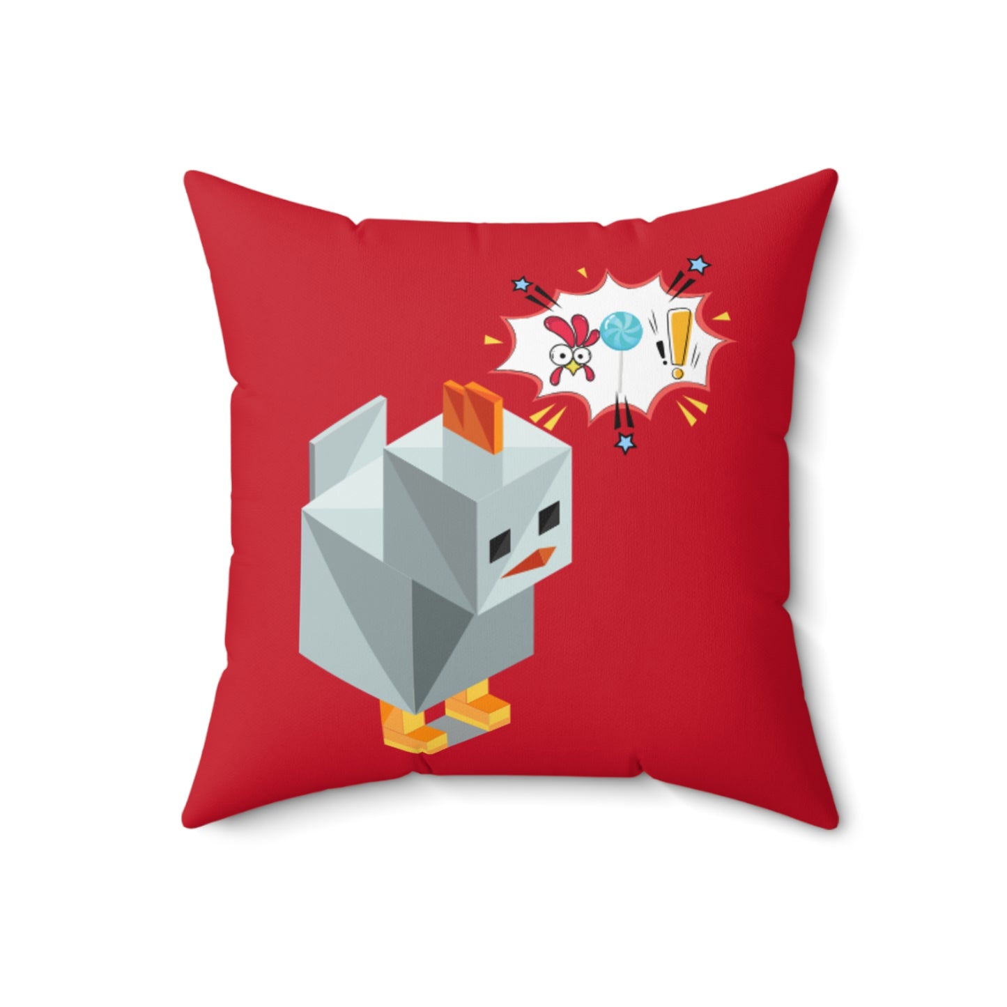 Roblox Chick Spun Polyester Square Pillow