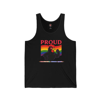 Proud Unisex Tank – Sleeveless, Shameless, & Full of Pride