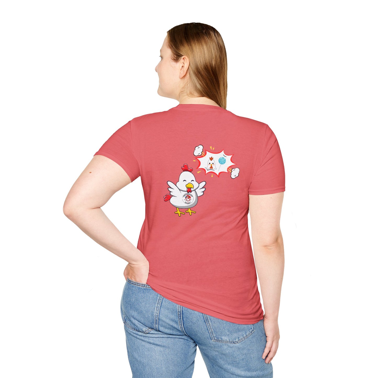 Big Chick Energy Double Team Logo Shirt