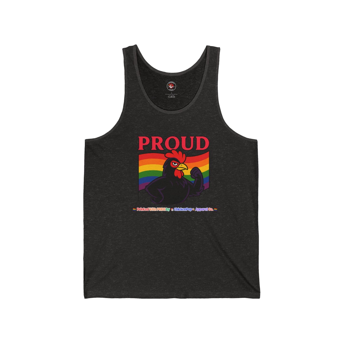 Proud Unisex Tank – Sleeveless, Shameless, & Full of Pride