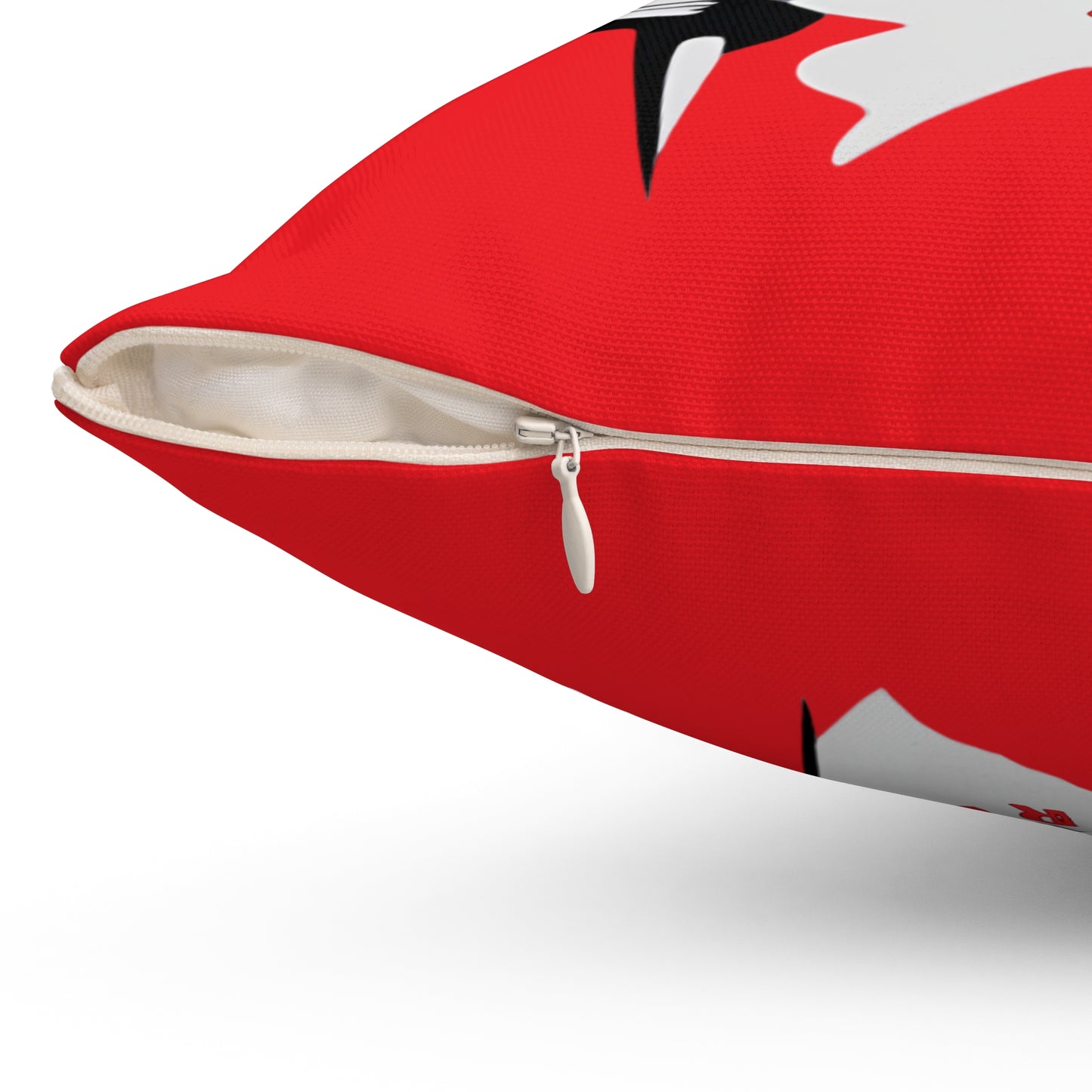 Big Chick Energy Giant Rooster Spun Polyester Square Pillow