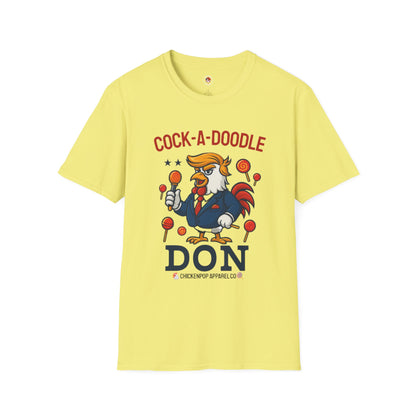 Cock-a-Doodle-Don T-Shirt – Lollipop Drop Edition