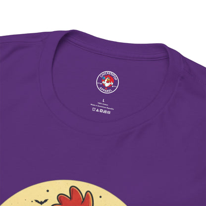 ChickenPop Sucker For a Pop Vampire Rooster Halloween T-Shirt – Funny Spooky Graphic Tee for Fall & Costume Season
