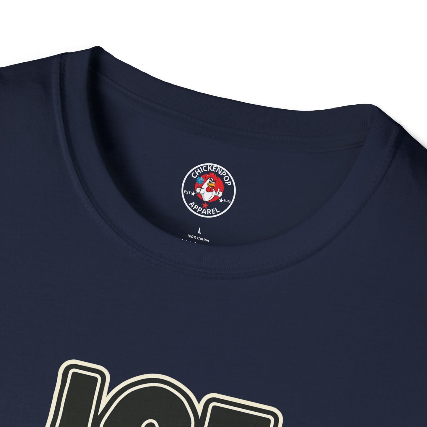 🧊 ICE ICE BABY Funny Chicken T-Shirt – Coop Daddy Parody Tee for Music & Poultry Fans