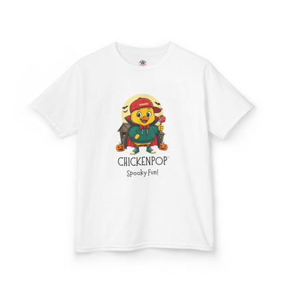 Kids Tee - Scramble the Vampire Lil' Cluckers Halloween Shirt