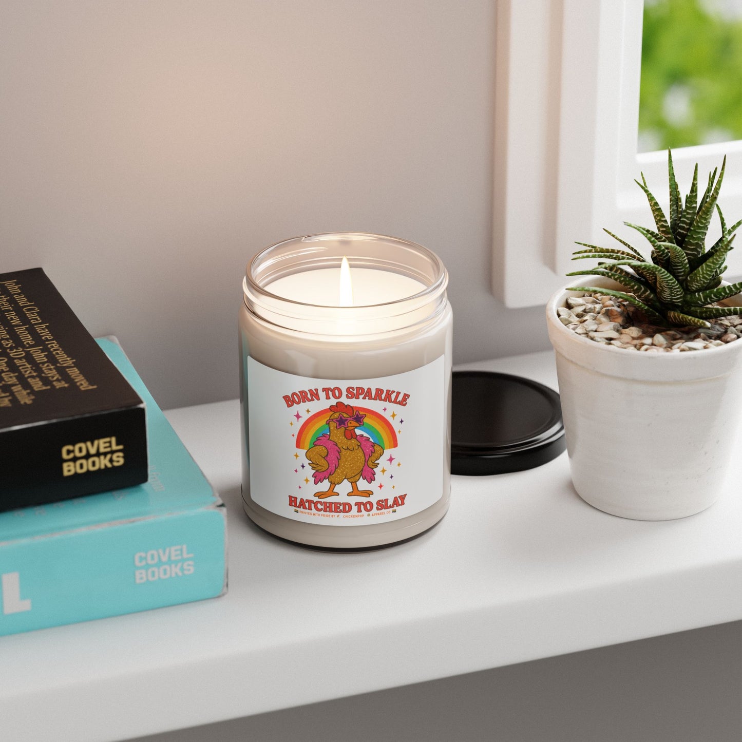 Born to Sparkle Pride Month Scented Soy Candle