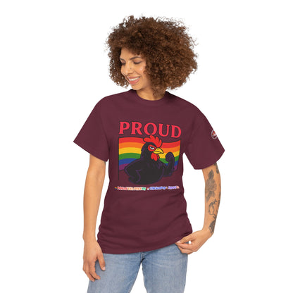 Proud Unisex Tee – Strut Boldly, Love Loudly