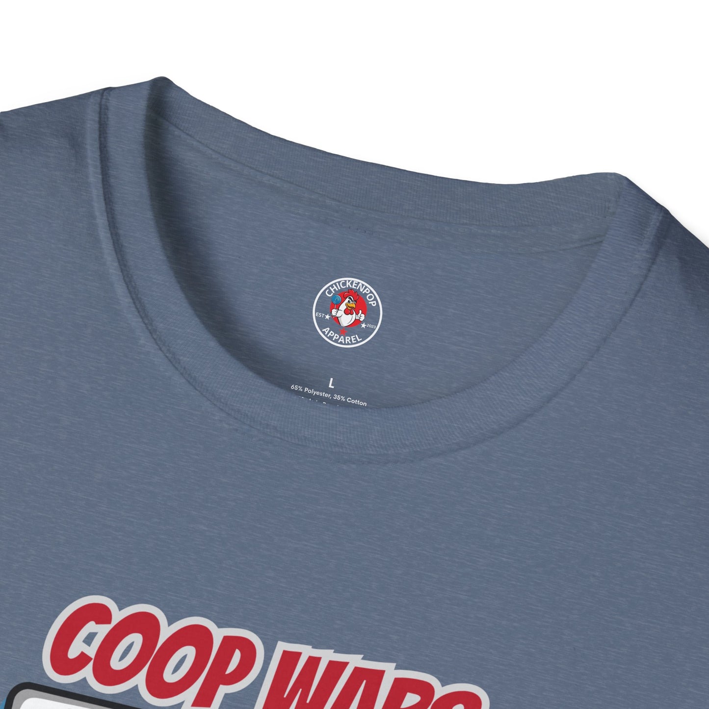 Coop Wars™ Tee – Hilaregg Cluckton vs. Cock-a-Doodle-Don | Political Chicken Fight Shirt