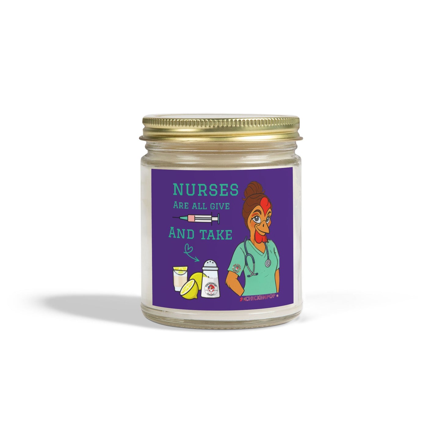 Nurses Are All Give And Take Unique Gifts for Healthcare Workers, Aromatherapy Candles, Cute Nursery Decor, Self-Care Essentials