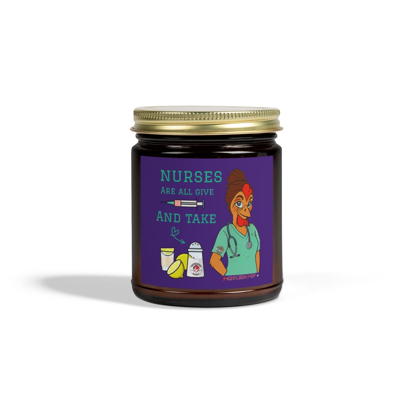 Nurses Are All Give And Take Unique Gifts for Healthcare Workers, Aromatherapy Candles, Cute Nursery Decor, Self-Care Essentials