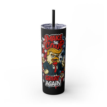 Make the Coop Great Again Cock-a-Doodle Don 20 oz. Tumbler with straw Gifts, Summer Vibes, Party Essentials
