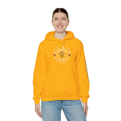 Big Rich Energy WV Logo Unisex Hoodie - ChickenPop Arm Logo Edition
