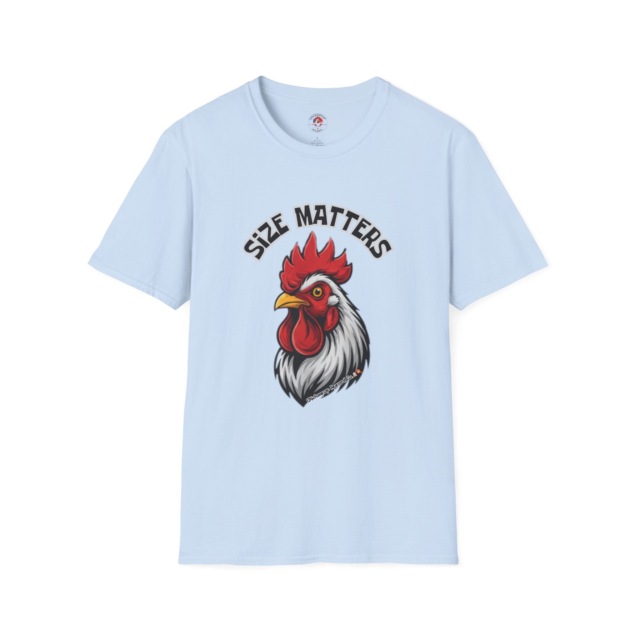 🤏SIZE MATTERS - The Cheeky Unisex ChickenPop Tee