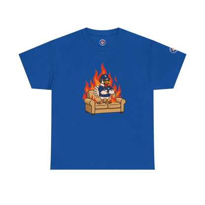 Big Rich Energy WV BURNIN' DOWN THE COUCH Graphic Tee 🔥Free Shipping🔥