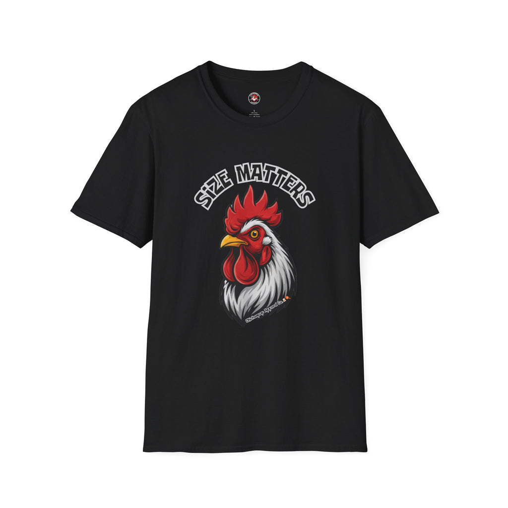 🤏SIZE MATTERS - The Cheeky Unisex ChickenPop Tee