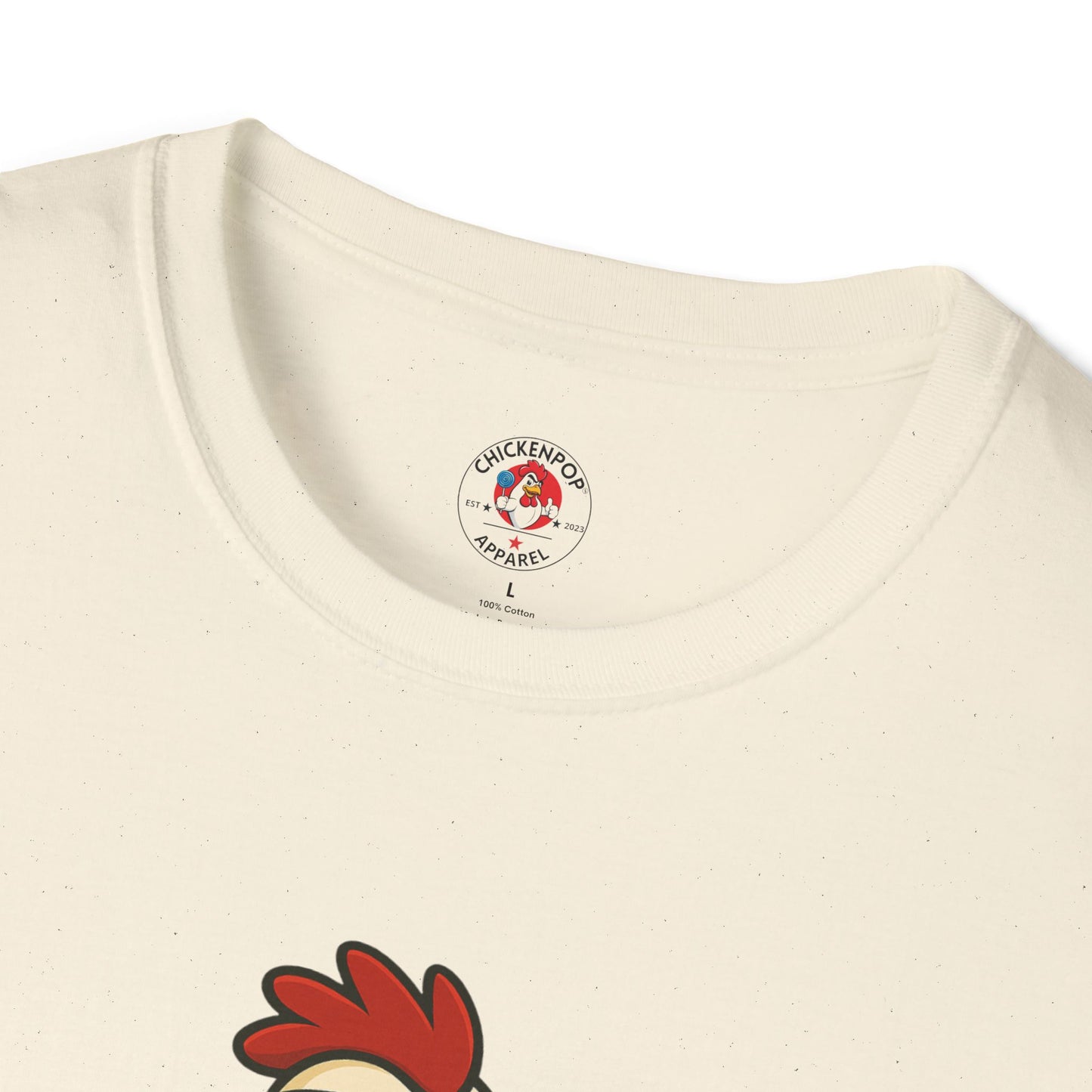 🧊 ICE ICE BABY Funky Chicken Agent T-Shirt – Coop Daddy Parody Tee for Music & Poultry Fans
