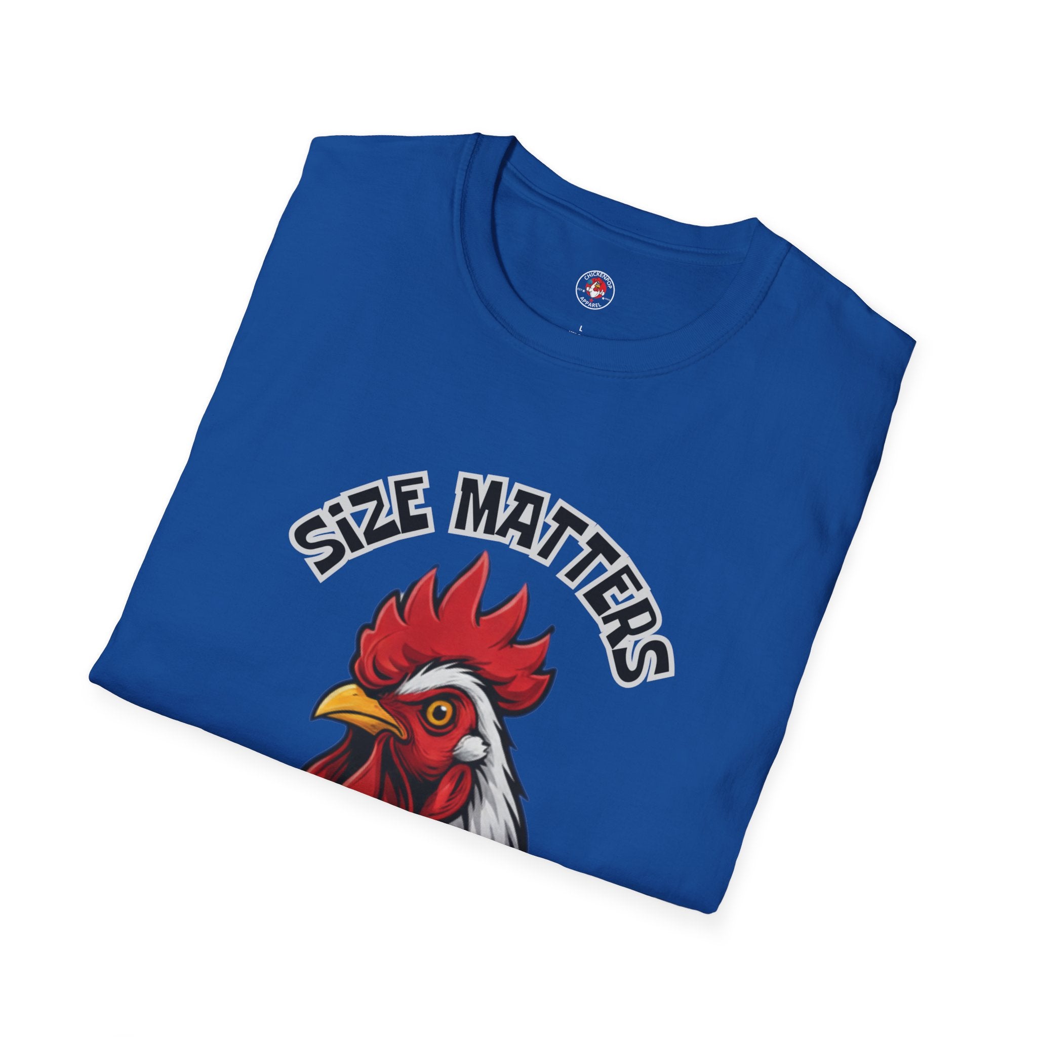🤏SIZE MATTERS - The Cheeky Unisex ChickenPop Tee
