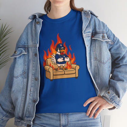 Big Rich Energy WV BURNIN' DOWN THE COUCH Graphic Tee 🔥Free Shipping🔥