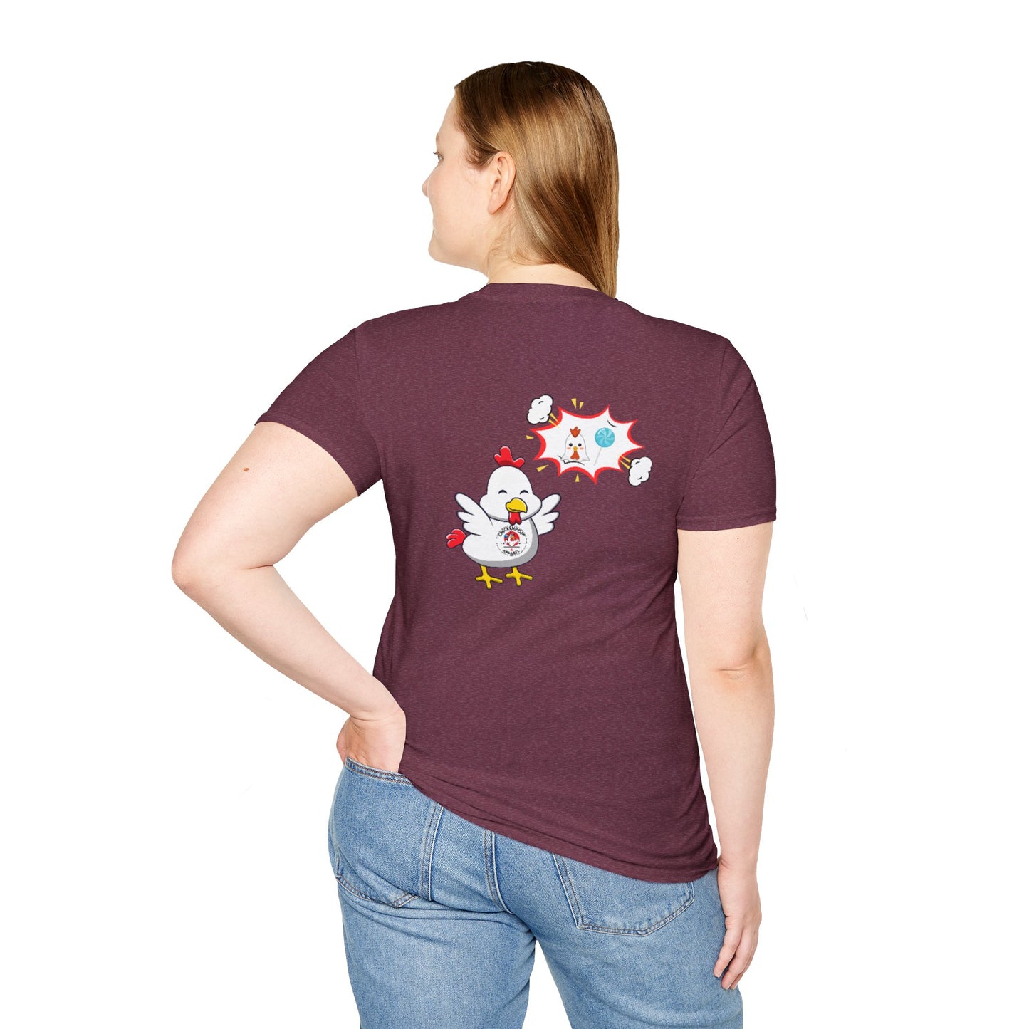 Big Chick Energy Double Team Logo Shirt