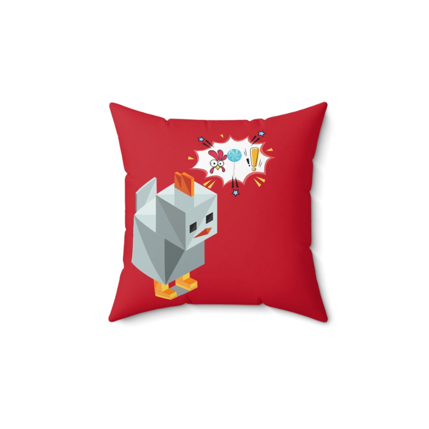 Roblox Chick Spun Polyester Square Pillow