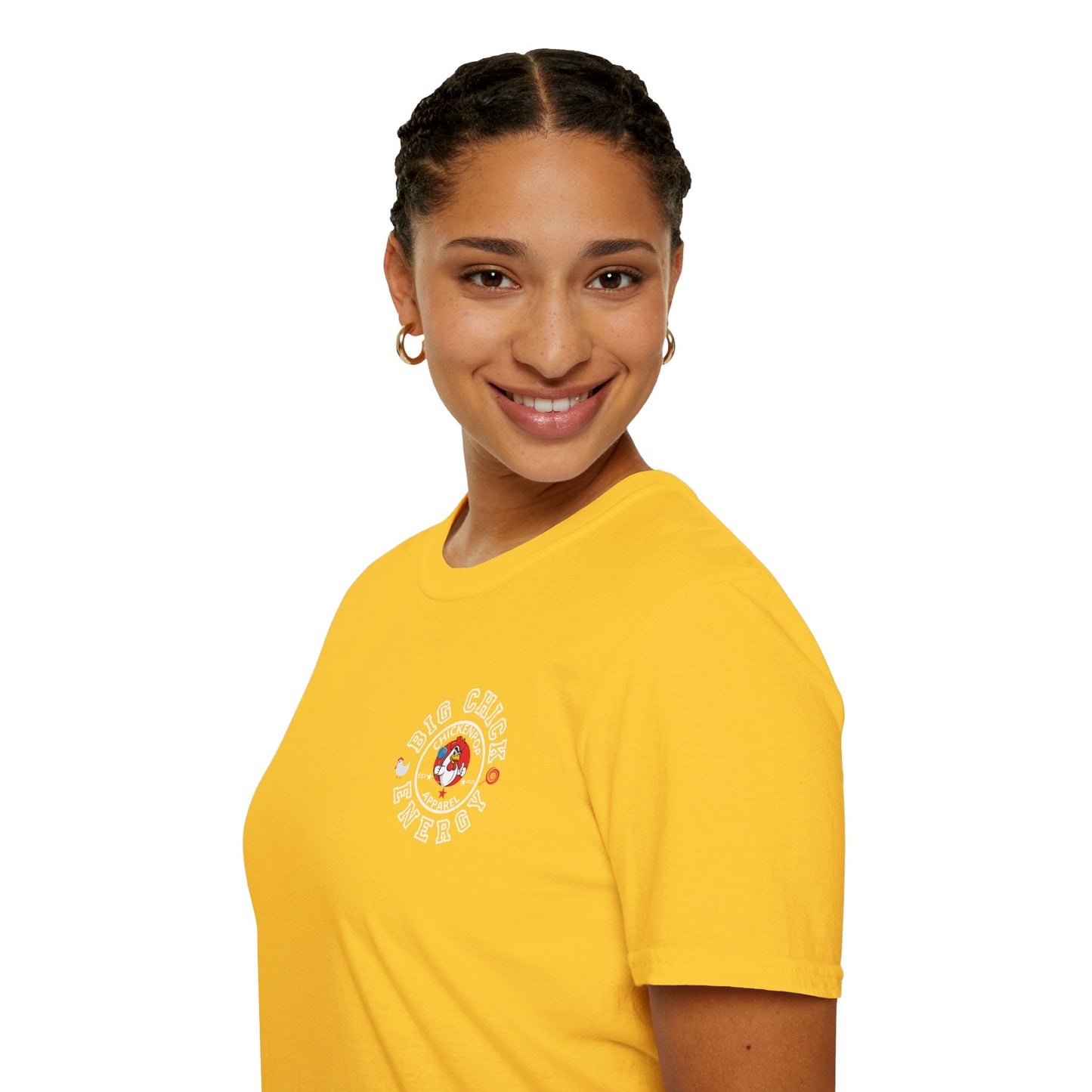 Big Chick Energy Double Team Logo Shirt