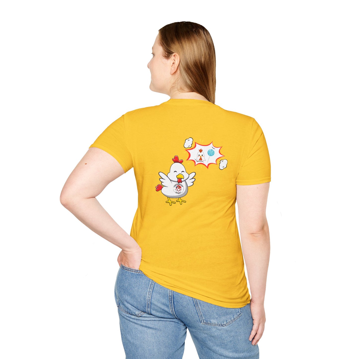 Big Chick Energy Double Team Logo Shirt
