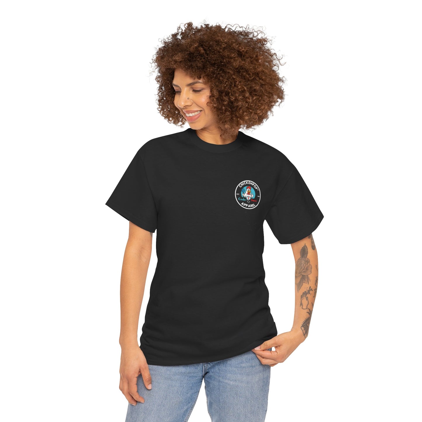 Nurses Are All Give And Take Back Front/Back Logo Tee