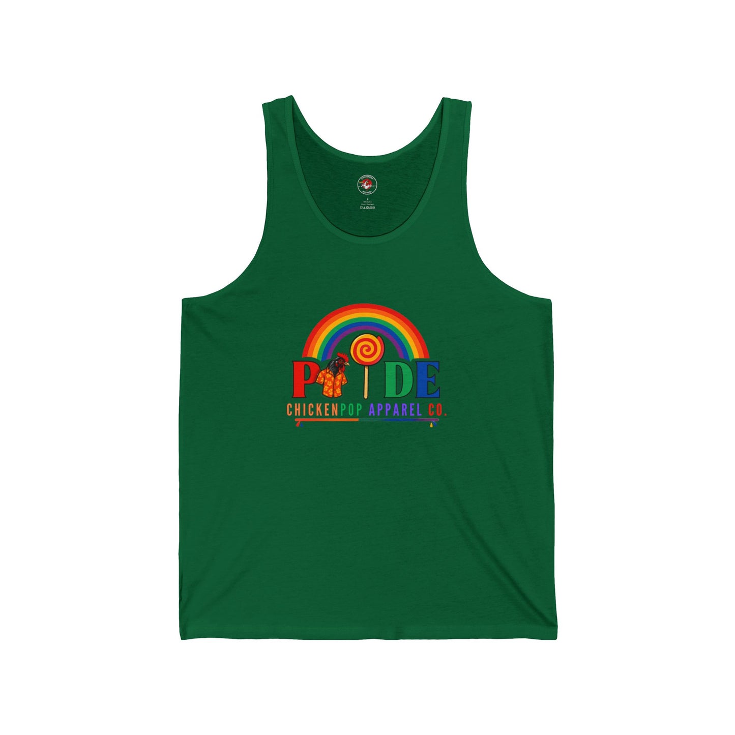 PRIDE Coop Daddy and Lolli Unisex Tank – Sleeveless, Shameless, & Full of Pride