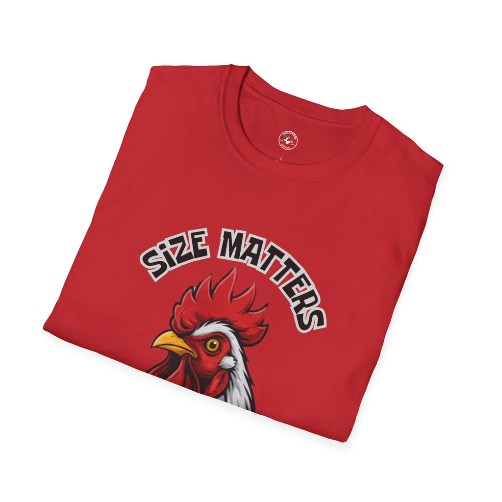 🤏SIZE MATTERS - The Cheeky Unisex ChickenPop Tee