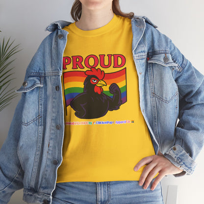 Proud Unisex Tee – Strut Boldly, Love Loudly
