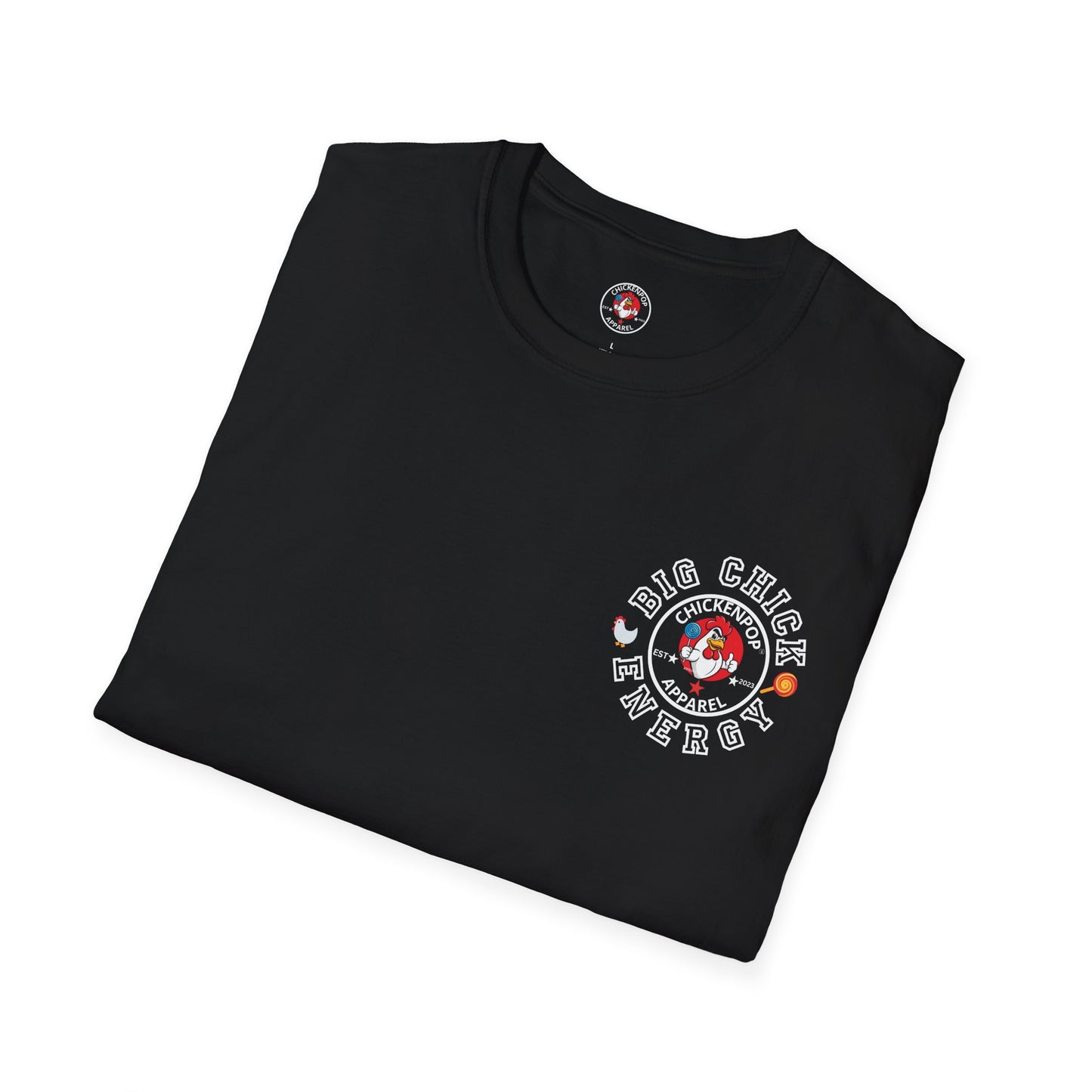 Big Chick Energy Double Team Logo Shirt
