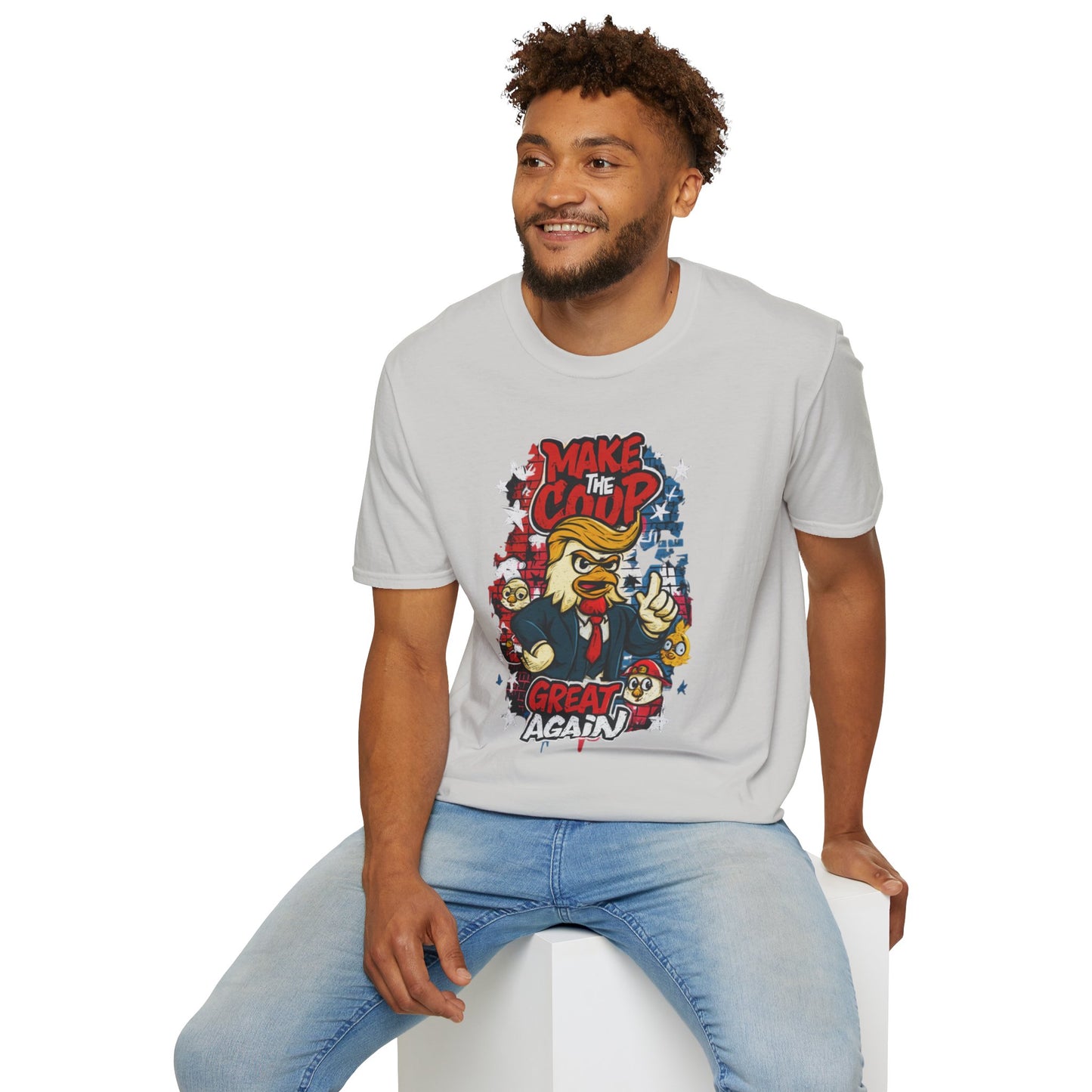 Cock-a-doodle-Don T-Shirt – Make the Coop Great Again | Funny Political Chicken Shirt by ChickenPop Apparel