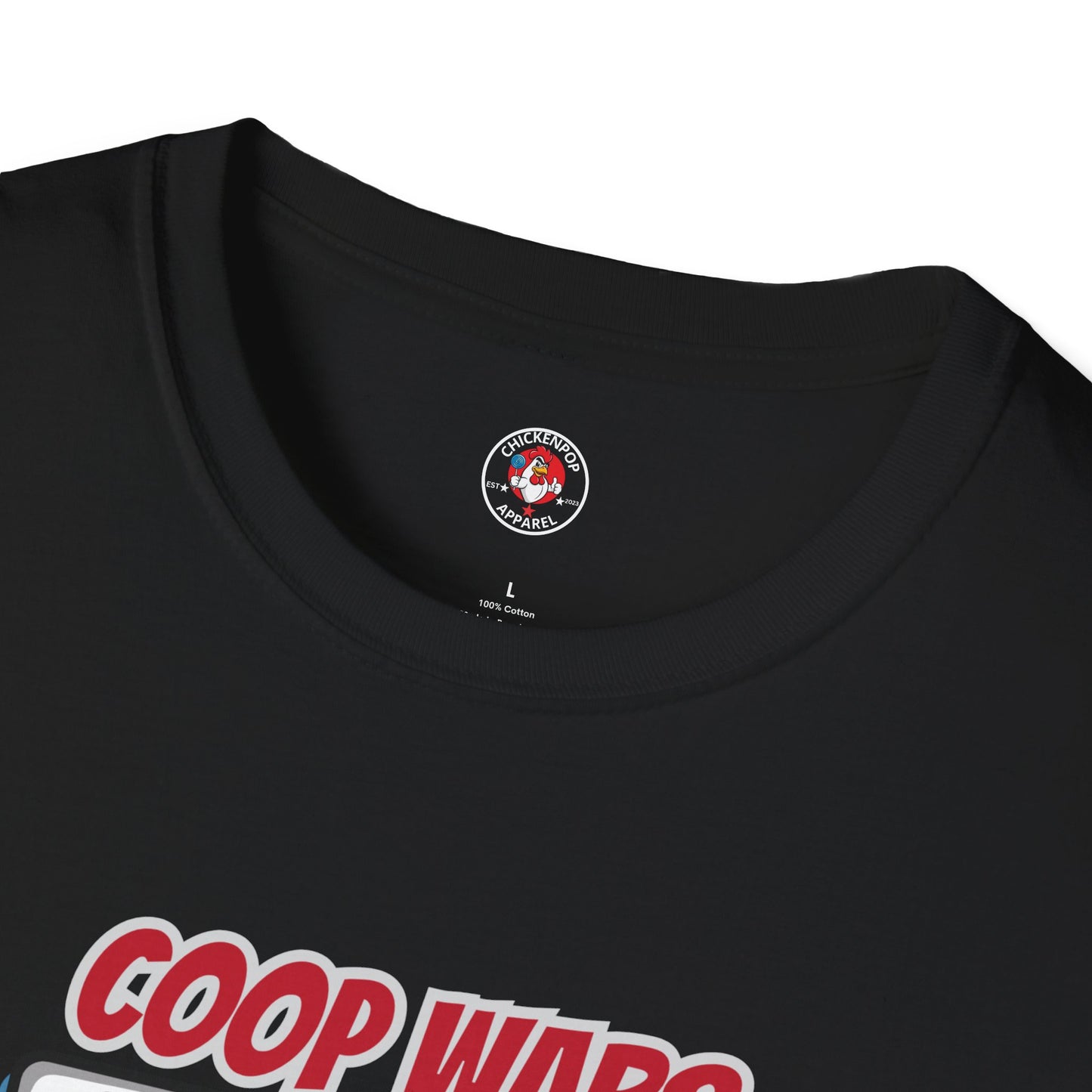 Coop Wars™ Tee – Hilaregg Cluckton vs. Cock-a-Doodle-Don | Political Chicken Fight Shirt