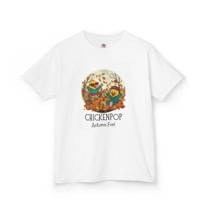 Kids Tee - Lil’ Cluckers 'Autumn Fun' ChickenPop Shirt