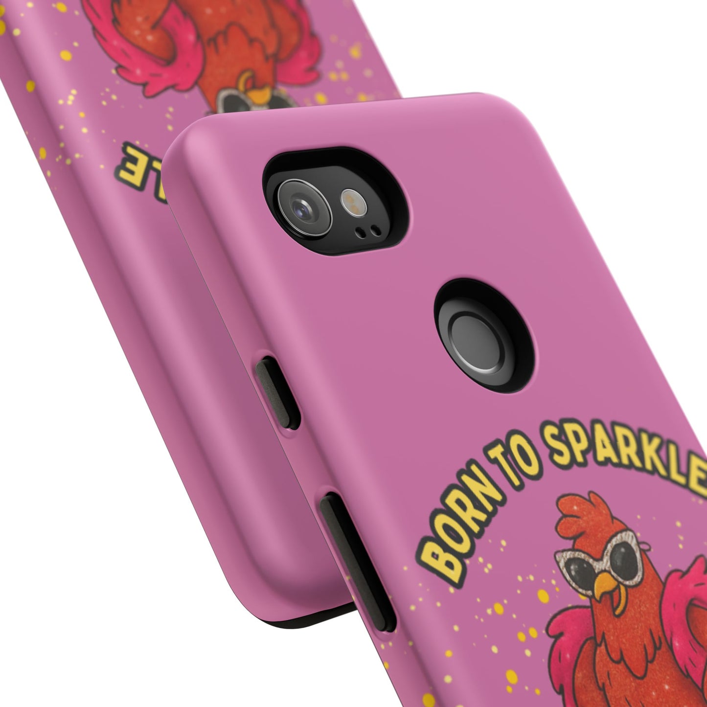 Phone Case - Born to Sparkle Hatched to Slay Logo Design