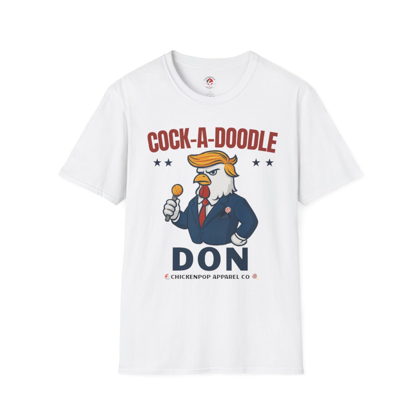Cock-a-Doodle-Don T-Shirt – Pocket Pop Edition