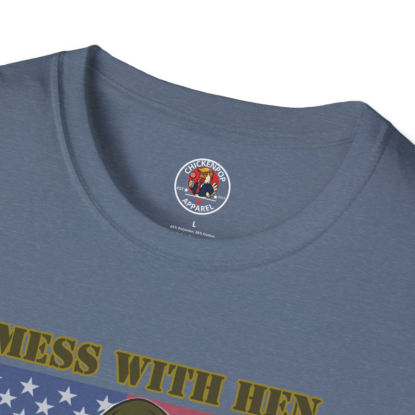 Mess With Hen T-Shirt – Fierce Funny Chicken Tee for Bold Women with Attitude | ChickenPop Apparel