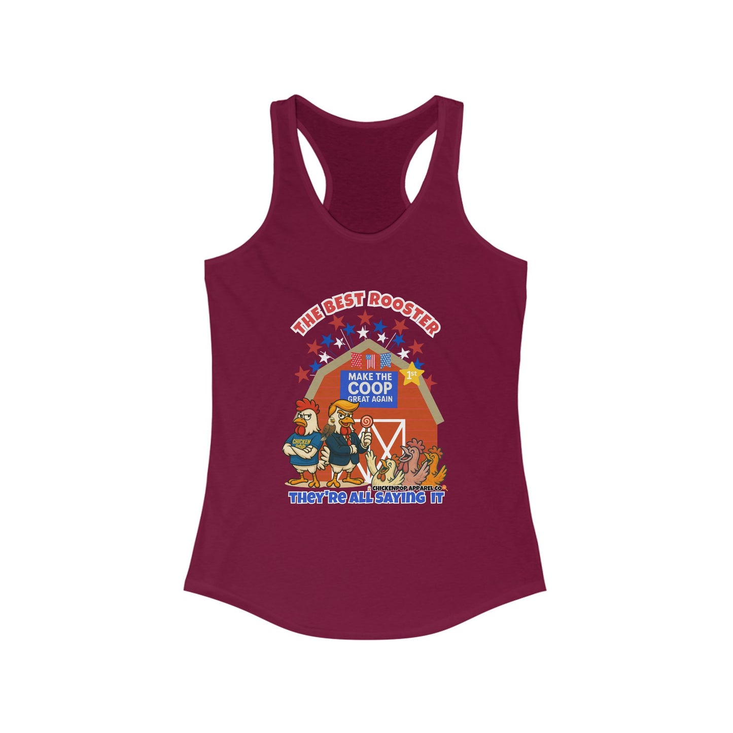 The Best Rooster Racerback Tank They're ALL Saying It