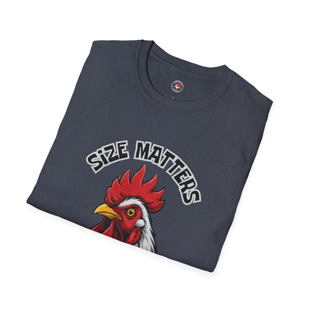 🤏SIZE MATTERS - The Cheeky Unisex ChickenPop Tee