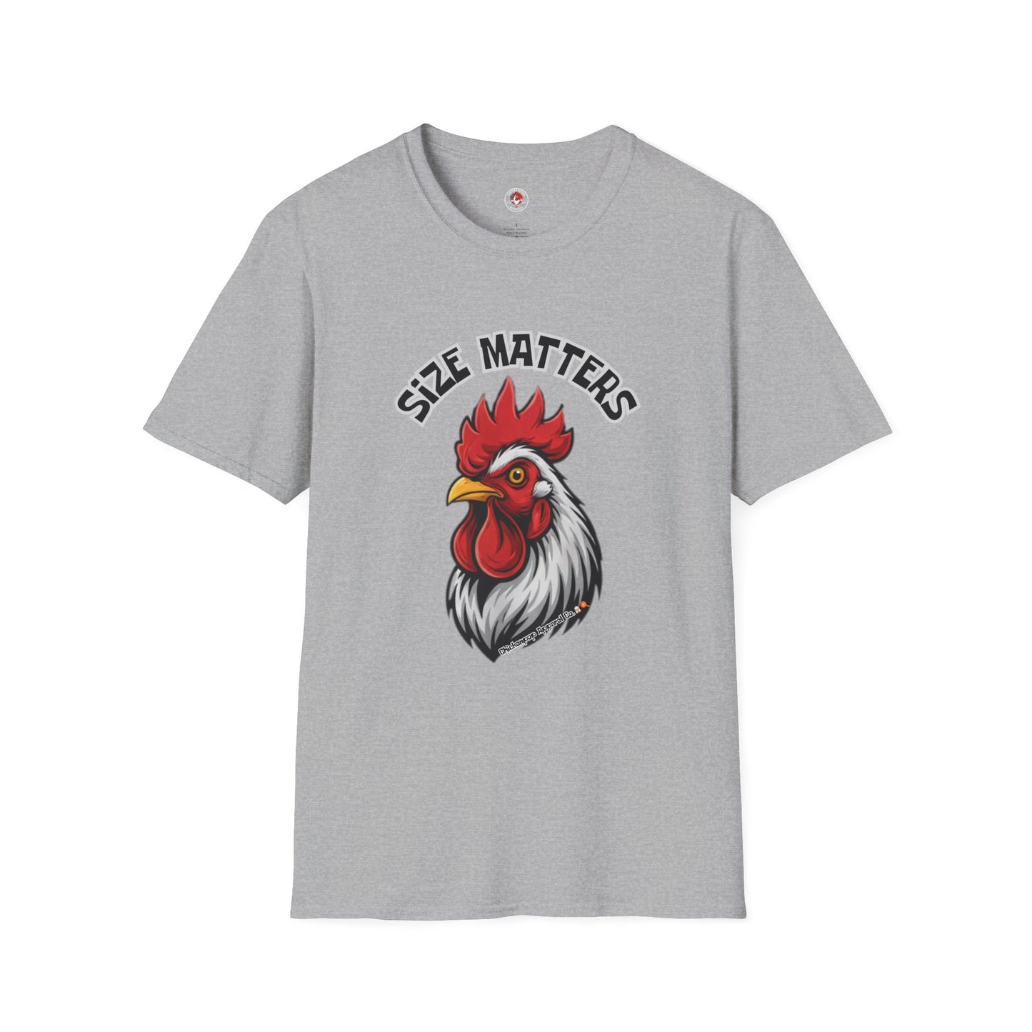 🤏SIZE MATTERS - The Cheeky Unisex ChickenPop Tee