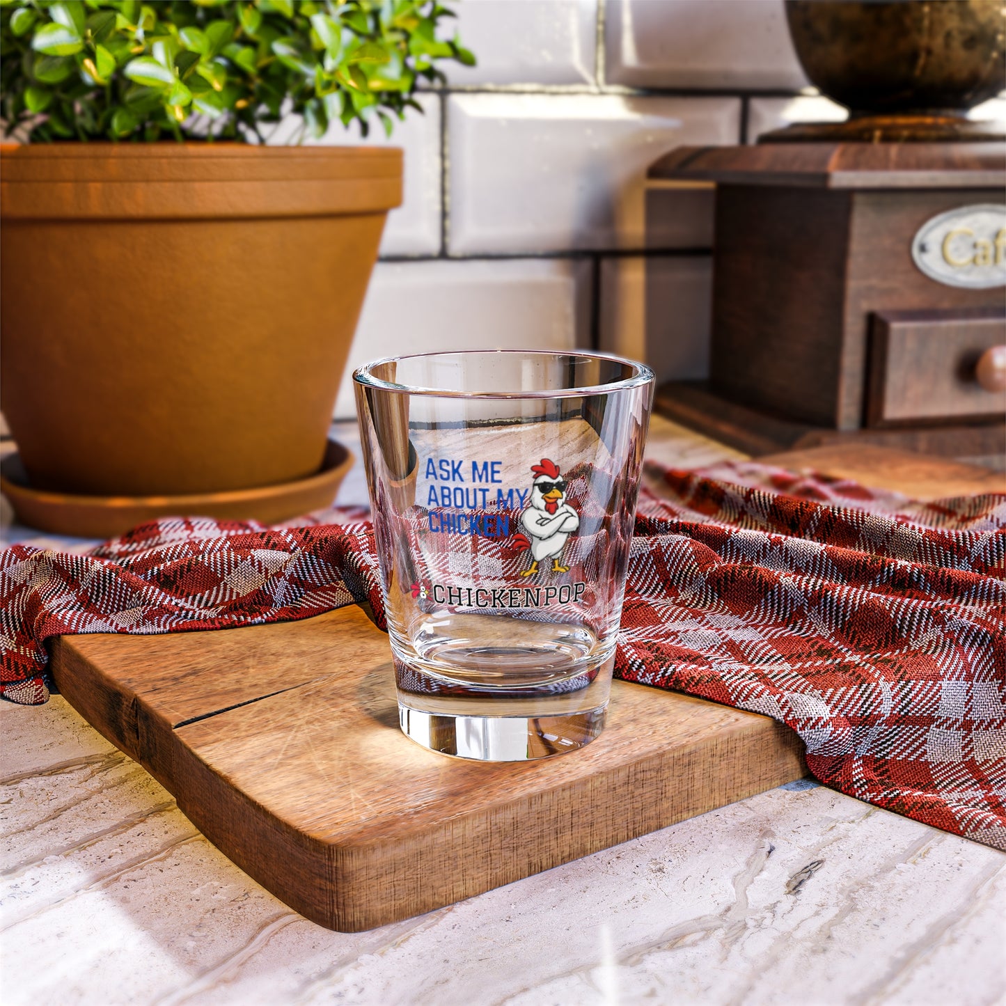 Ask Me About My Chicken Shot Glass – The Only Icebreaker You’ll Ever Need
