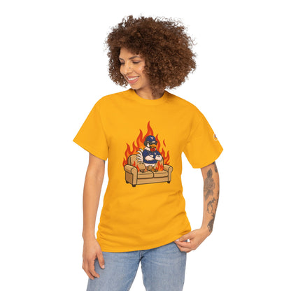 Big Rich Energy WV BURNIN' DOWN THE COUCH Graphic Tee 🔥Free Shipping🔥