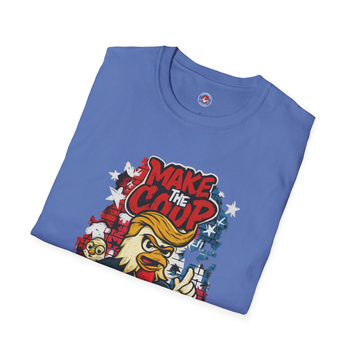 Cock-a-doodle-Don T-Shirt – Make the Coop Great Again | Funny Political Chicken Shirt by ChickenPop Apparel