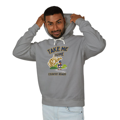 🎶Take Me Home Country Roads 🎵 Hoodie – Bold Graphic Pullover with Relaxed Fit | Unisex Streetwear