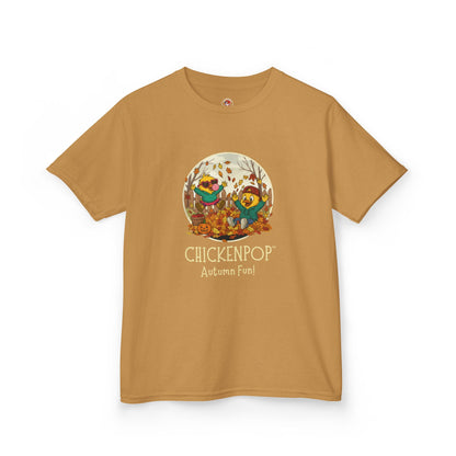 Kids Tee - Lil’ Cluckers 'Autumn Fun' ChickenPop Shirt
