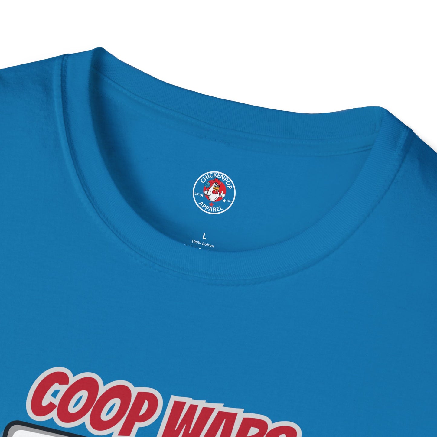 Coop Wars™ Tee – Hilaregg Cluckton vs. Cock-a-Doodle-Don | Political Chicken Fight Shirt