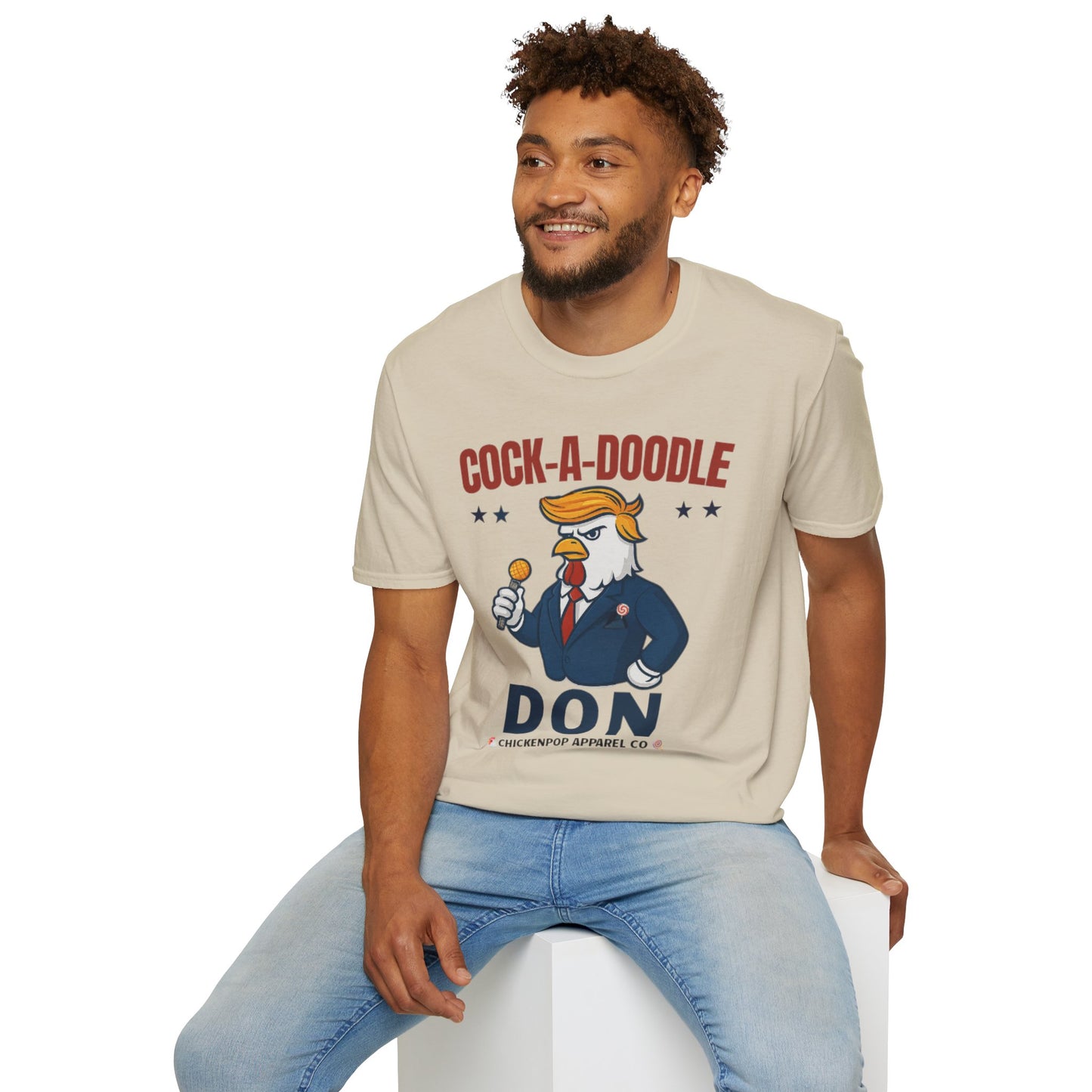 Cock-a-Doodle-Don T-Shirt – Pocket Pop Edition