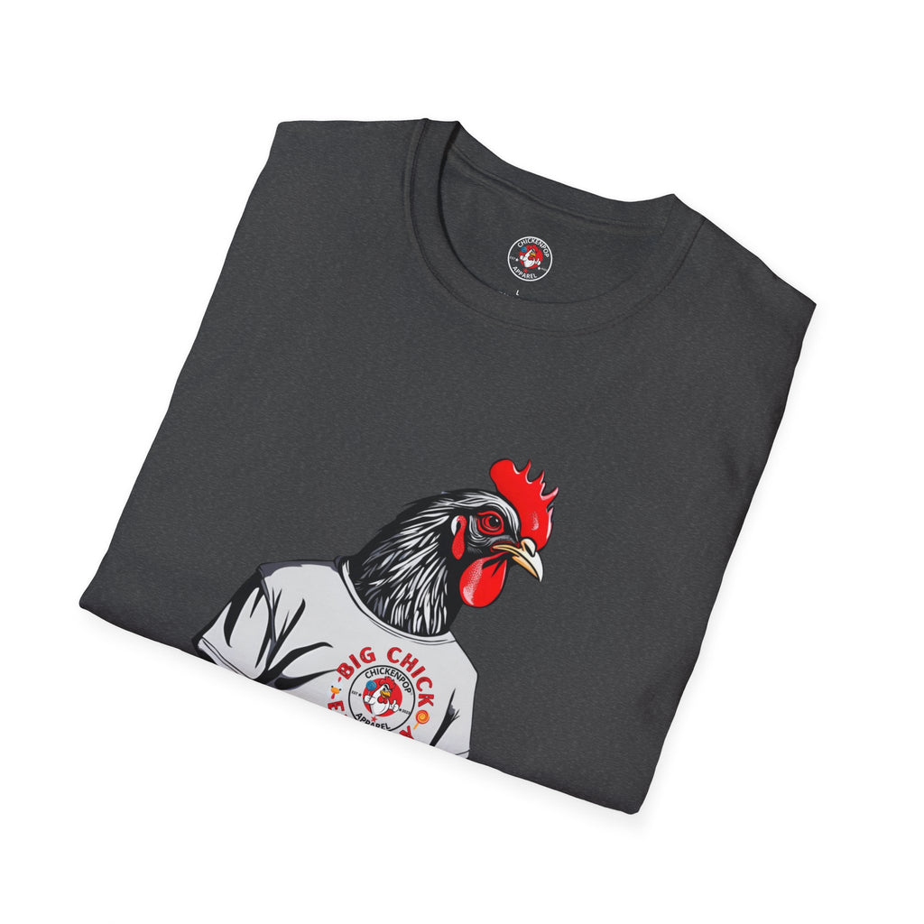 Big Chicken Energy Unisex Tee | Giant Rooster Shirt | Funny Graphic T-Shirt | ChickenPop Apparel Co.