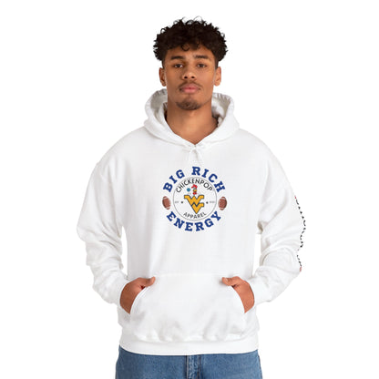 Big Rich Energy WV Logo Unisex Hoodie - ChickenPop Arm Logo Edition